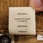 💕DOEN💕 Atherton Pant ~ High Waisted Corduroy Pants Chestnut Brown 6 NWT Photo 15