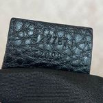 Gucci Abbey Black Denim Canvas Satchel Shoulder Bag Photo 14