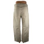 H&M  Divided Women's Khaki Beige High Rise Wide Leg Barrel Trousers Pants Size 8 Photo 1
