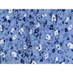 Abercrombie & Fitch Blue White Floral Zip Up A-Line Mini Skirt Womens Size XL Photo 5