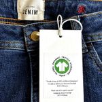 Sézane Sezane Parfait Jeans Slim Organic Cotton Mid Rise Medium Wash Blue 36 Tall NWT Photo 2