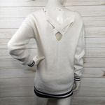 BP . Cross Back Oversized Chunky Knit V Neck Sweater Photo 1