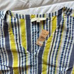 Loft NWT  Plus Maternity Striped Flutter Dress Photo 1
