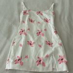 Hello Molly  | Floral Pink and White Mini Dress Photo 5