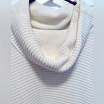 Cowl neck sweater with bat wing sleeves. Size small Photo 1