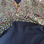 Maeve Anthropologie  Baten Jewel Toned Smocked Dress Size X-Small. Boho Photo 6