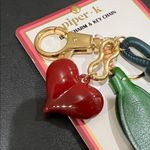 Piper  K | Whimsical Heart & Rose Bag Charm Photo 5