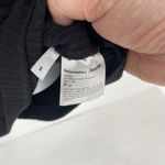 Reformation Jeans Black Ribbed Long Sleeve Mini Dress Women's Size S Photo 6