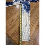 Women’s Tie Dye Stretchy Jumpsuit Open Back Size Small Summer Vacation Party Blue Photo 6