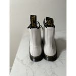 Dr. Martens Dr. Doc Martens Zavala Combat Leather Boots White AW004 Women's 10 | Men's 9 NEW Photo 3