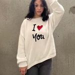I Love You Sweater Multiple Size M Photo 0