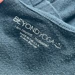 Beyond Yoga  Jumpsuit pima cotton french terry mesh back womens Black small comfy Photo 2