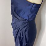 BHLDN NWT Freya Satin Charmeuse Navy Dress Size 4 Photo 11