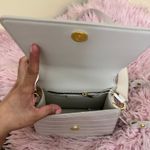 JW Pei  FAE Top Handle Crossbody Ivory Croc White Cream Photo 7