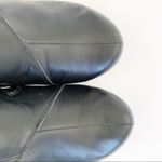 Privo Smooth Black Leather Low Ankle Boot Comfort Shoe Slip Photo 5