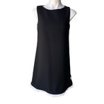 NWT, Sara Campbell Crepe Shift Dress Asymmetrical Ruffle Detail, Sz 4 Photo 4
