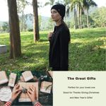 Warm Winter Bamboo Beanie Hat Skull Cap Men Women Photo 4