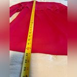 ZARA  CHIFFON OVERLAY
DRESS MAGENTA size M Photo 10