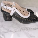 L'ATISTE L'artiste Black and Brown Slingback Heels size 36/US 5 1/2-6 Photo 9