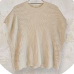 Cream Sweater Vest Tan Size L/XL Photo 0