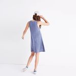 Madewell  Blue Solid Casual Tank Sun Shirt Tank Shift Dress XS Photo 1