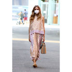 Olivia Palermo Geometric Print A Photo 6