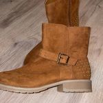 Brash -  cinnamon gold studded boots short 1 inch size 6 Photo 14