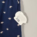 Ivory Ella NWT  Navy Tossed Relaxed Sweatpants Elephant Print Medium Loungewear Photo 2