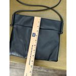 Elizabeth and James  Women's Black Soft Leather Purse Shoulder Bag Photo 1