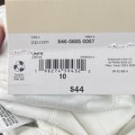 st. john's bay Capri Pants Womens 10 White Easy Fit Through Hip & Thigh NEW Photo 7