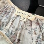 Lovestitch Mixed Print Ruffle Sleeve Floral Dress - Medium Photo 7