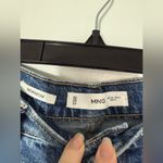 Mango  women’s navy blue high waist mom jeans size 4 Photo 2