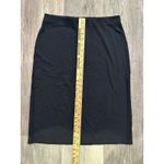 SKIMS ‎ Fits Everybody Skirt Knee Length Onyx Black Pencil Stretchy Solid XS Photo 6