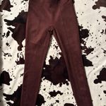 Spanx Spank Faux Seude Leggings Photo 2