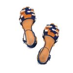 Tory Burch New! Alma Platform Wooden Block Heels Sz 6.5 $595 Photo 4