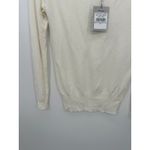 Sandro Ferrone Womens Cream Knit Sweater Size L NWT Minimal Capsule Size L Photo 2