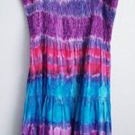 Tiare Hawaii Fresca Tie Dye Smocked Maxi Dress Photo 3