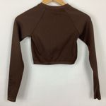 Aerie OFFLINE By  Seamless Waffle Long Sleeve T-Shirt Photo 5