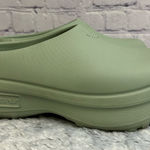 Adidas Adifom Stan Smith Mule Silver Green Women’s Size 8 Platform Clog Photo 0