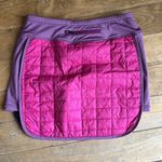 Women's Lightweight Puffer Running Skirt Purple and Pink Medium Photo 5