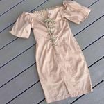 Boutique Dress Off Shoulder Khaki NWT Womens Small Size undefined Photo 5