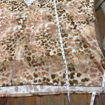 Women's Oddy Leopard Print Short Sleeve Tee One Size Brown Beige Photo 7