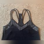 EXPRESS Spaghetti Strap V-Neck Razor-Back Relaxed-Fit Tank Top Photo 3