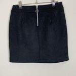 VERO MODA Faux Suede Mini Skirt with Back Zip Size XS (H13) Photo 2