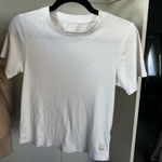 Vuori  Pose Fitted Tee White Photo 0