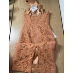 Bardot New Womens  Lacey Halter Dress Underwired Copper Color size Xs Photo 5