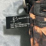 B Makowsky Black Leather Crossbody Bag Photo 7