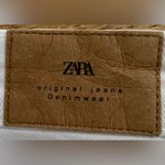 ZARA  Women’s Size 2 Original Jeans Denim Wear White Skinny Jeans W/ Raw Edge Hem Photo 5