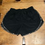 Nike Woman’s DriFit Black and White Running Shorts Size Small Photo 2
