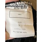 Style Mafia Kiana Top, black crochet blouse Sz L Size L Photo 5